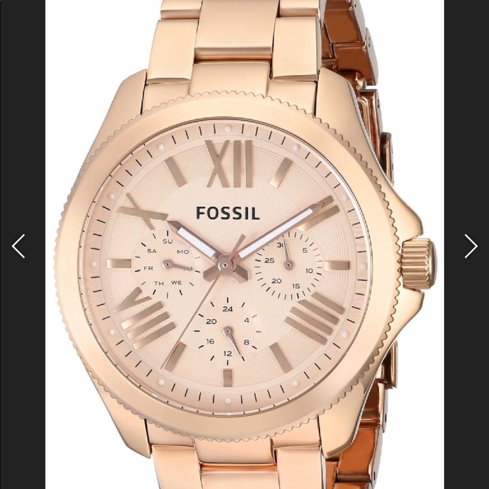 Gold fossil women’s watch